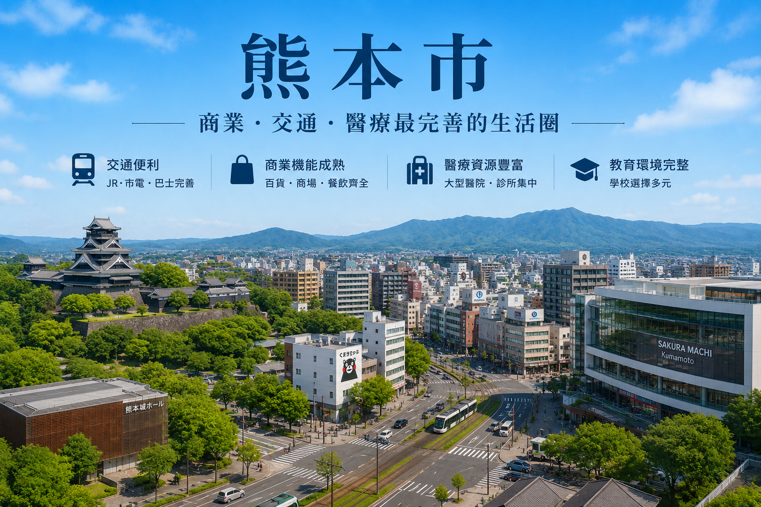 熊本市生活與購屋指南
